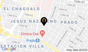 Mapa de Remates Bolivar en Medellín