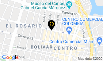 Mapa de Remates La 44 en Barranquilla