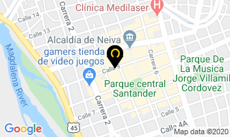 Mapa de Remates Medellín en Neiva