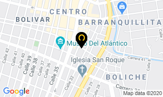 Mapa de Remates Punto Com en Barranquilla