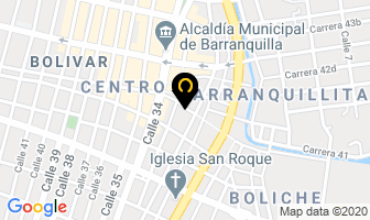Mapa de Remates Texas en Barranquilla