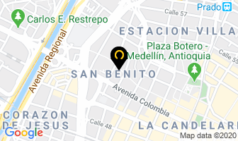 Mapa de Remates Todo Muebles en Medellín