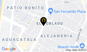 Mapa de Rematex en Medellín