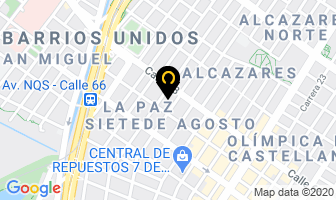 Mapa de Remolcar en Bogotá D.C