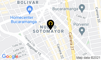 Mapa de Remontadora Daniel E Hijos en Bucaramanga