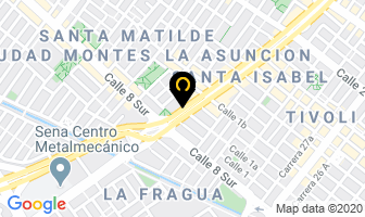 Mapa de Remtex en Bogotá D.C
