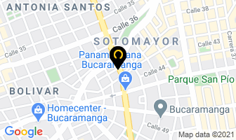 Mapa de Renault en Bucaramanga