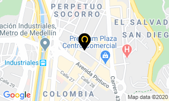 Mapa de Reno Motriz Ltda en Medellín