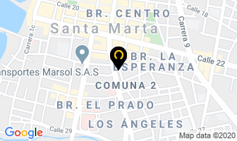Mapa de Renomazda Ph en Santa Marta