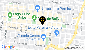 Mapa de Renta Autos del Café en Pereira
