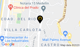 Mapa de Renta Capital S.a.s en Medellín