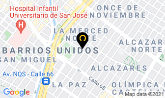 Mapa de Renta Taxi Ltda. en Bogotá D.C