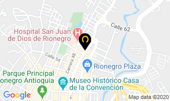 Mapa de Renthamotos en Rionegro