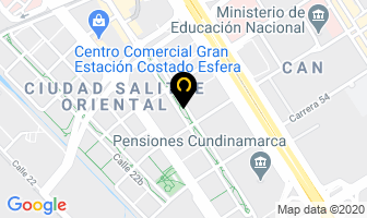 Mapa de Rento Amoblados en Bogotá D.C