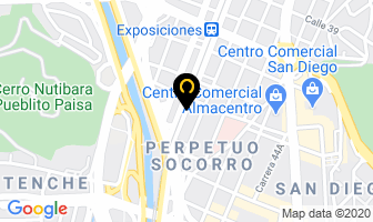 Mapa de Repara Cajas Automaticas en Medellín