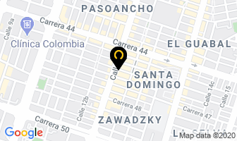 Mapa de Reparabrisas en Cali