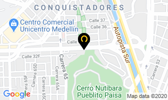 Mapa de Reparación Electrodomésticos Reler en Medellín