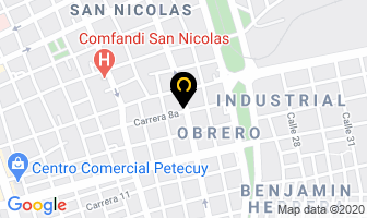 Mapa de Reparaciones Industriales en Cali