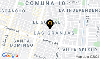 Mapa de Reparaciones Tecnicali en Cali
