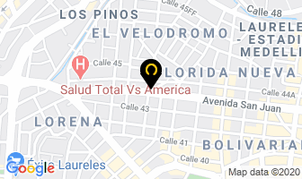 Mapa de Reparagro en Medellín