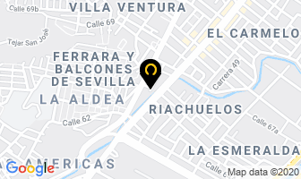 Mapa de Repares S.a en Itaguí