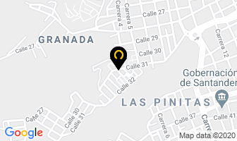 Mapa de Reparlineas en Bucaramanga