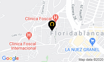 Mapa de Reparmedicas en Bucaramanga