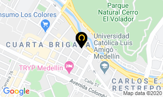 Mapa de Repasol en Medellín
