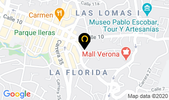 Mapa de Réplicas El Antaño en Medellín
