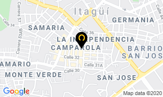 Mapa de Reposteria Dulce Miel en Envigado