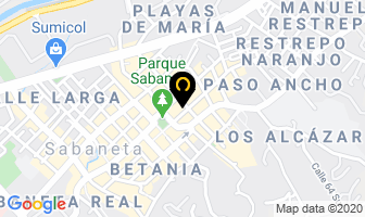 Mapa de Reposteria Superpan en Medellín
