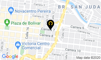 Mapa de Reposteros en Pereira