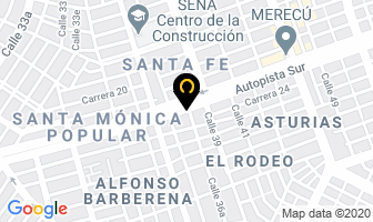 Mapa de Representaciones Alvear en Cali