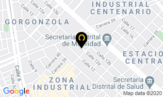 Mapa de Representaciones Diesel & Turbos en Bogotá D.C