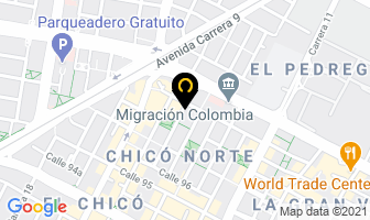 Mapa de Representaciones E Inversiones Presinve Ltda. en Bogotá D.C