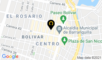 Mapa de Representaciones Eléctricas en Barranquilla