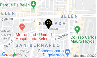 Mapa de Representaciones Jayco E.u en Medellín
