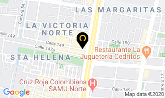 Mapa de Representaciones Jhr en Bogotá D.C