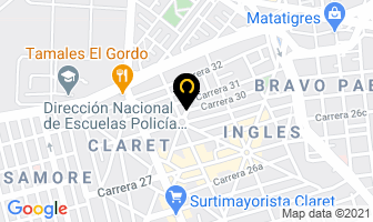Mapa de Representaciones Judav S A S en Bogotá D.C