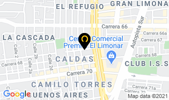 Mapa de Representaciones Las Tres Arcas S.a.s. en Cali