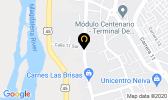 Mapa de Representaciones Lastra Ltda. en Neiva