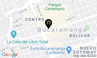 Mapa de Representaciones Lery en Bucaramanga