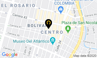 Mapa de Representaciones Tauro en Barranquilla