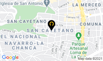Mapa de Representaciones Y Básculas Electrónica en Cali