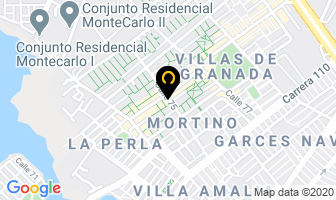 Mapa de Representaciones Y Distribuciones Ltda. en Bogotá D.C