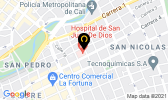 Mapa de Repriserv Ltda. en Cali