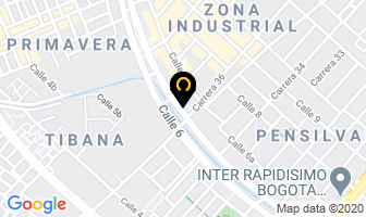 Mapa de Reproqím Ltda. en Bogotá D.C