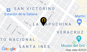 Mapa de Repuestos Electrodomesticos Del Centro en Bogotá D.C