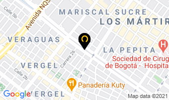 Mapa de Repuestos Genuinos Ltda. en Bogotá D.C