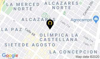Mapa de Repuestos Honda en Bogotá D.C